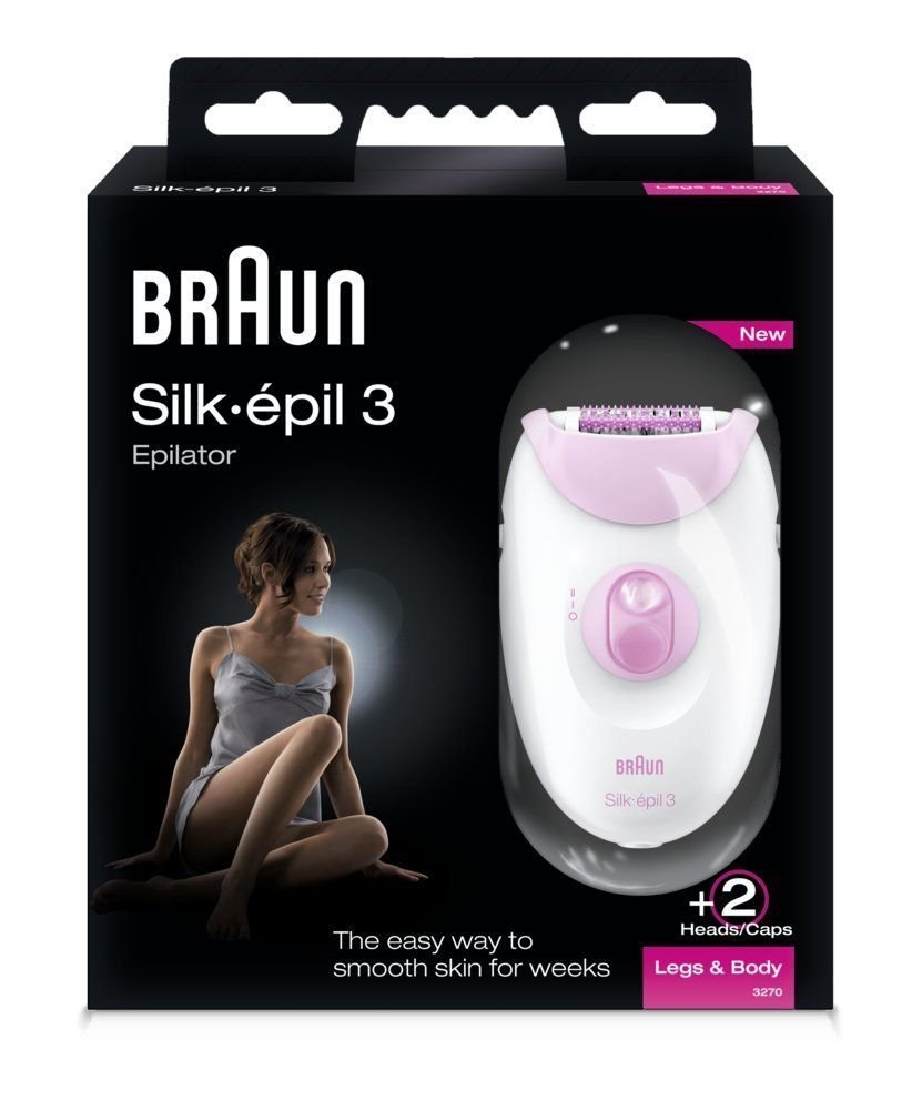 epilateur braun silk-epil 3 3270 3